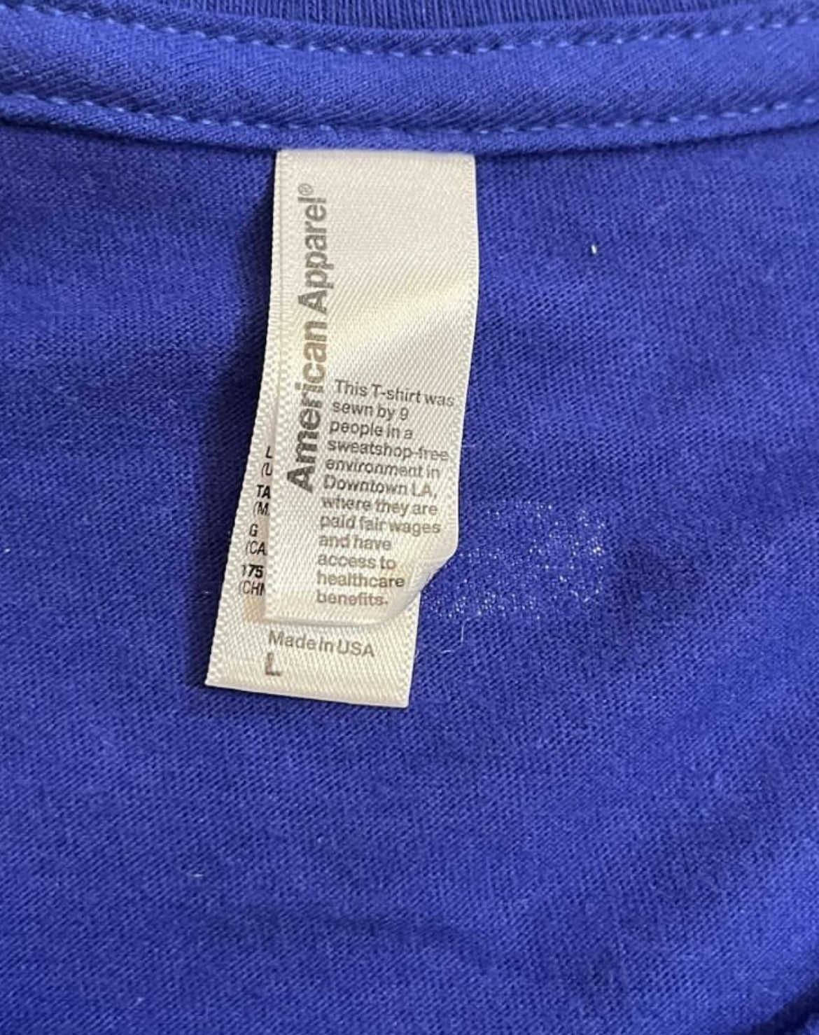 SAMPLE Supreme Wavelength T-Shirt - Blue (Large)