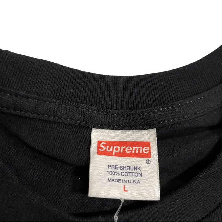 Supreme Industrial T Shirt - Black (Large)
