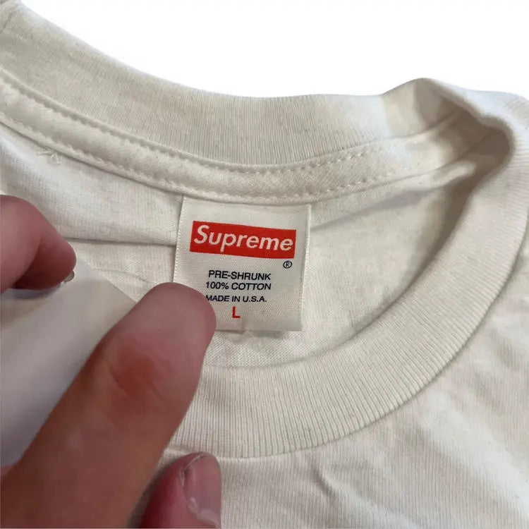 Supreme Industrial T Shirt - White (Large)