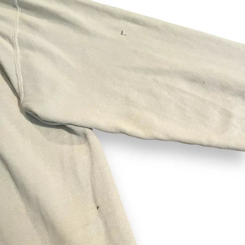 VINTAGE Champion Indiana University Hoodie Sweatshirt - White (XL)