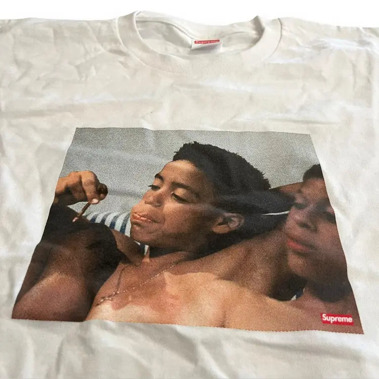 Supreme x Larry Clark KIDS Long Sleeve T Shirt - White