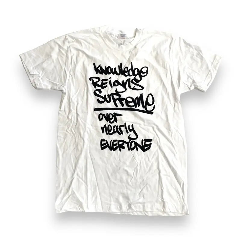 SAMPLE Supreme Knowledge Reigns T-Shirt - White (Large)