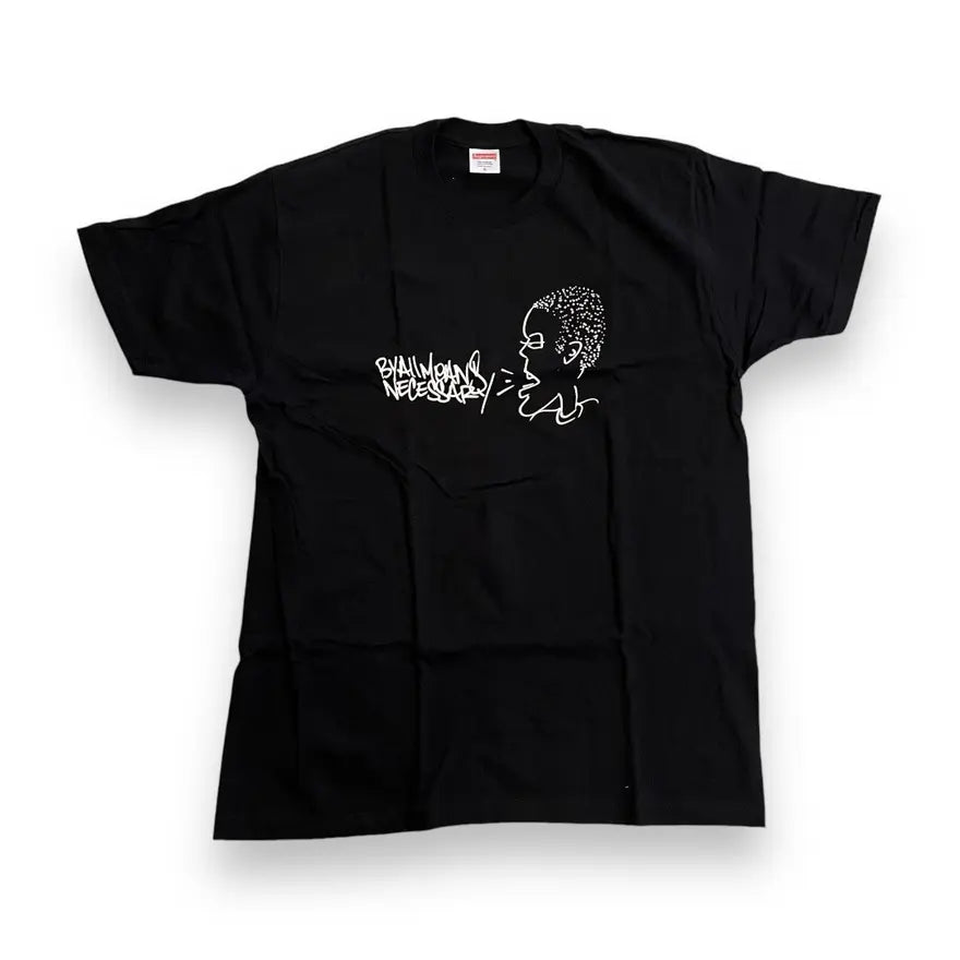Supreme x KRS One By All Means Necessary T-Shirt - Black