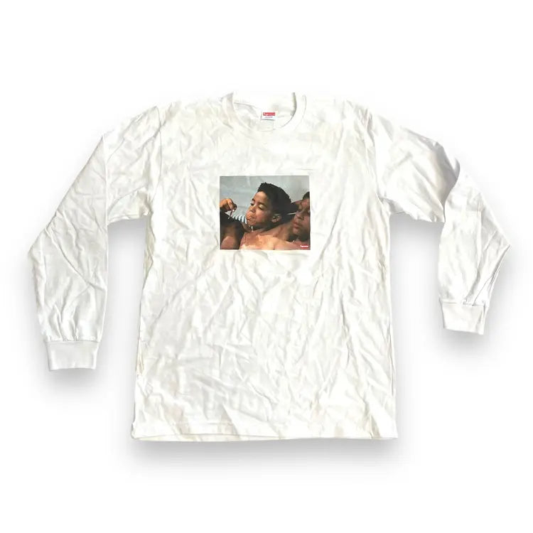 Supreme x Larry Clark KIDS Long Sleeve T Shirt - White