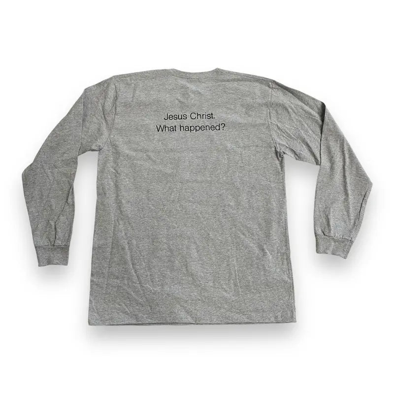 Supreme x Larry Clark KIDS Long Sleeve T Shirt - Heather Grey