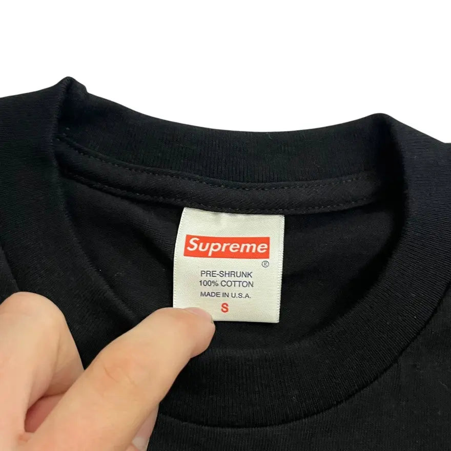 Supreme x Larry Clark KIDS Lap Hand T Shirt - Black