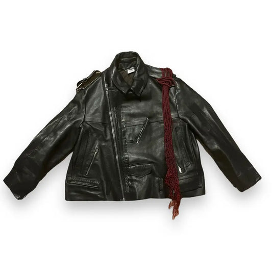 Vetements Perfecto Leather Jacket Exactitudes - AW17 (Large)