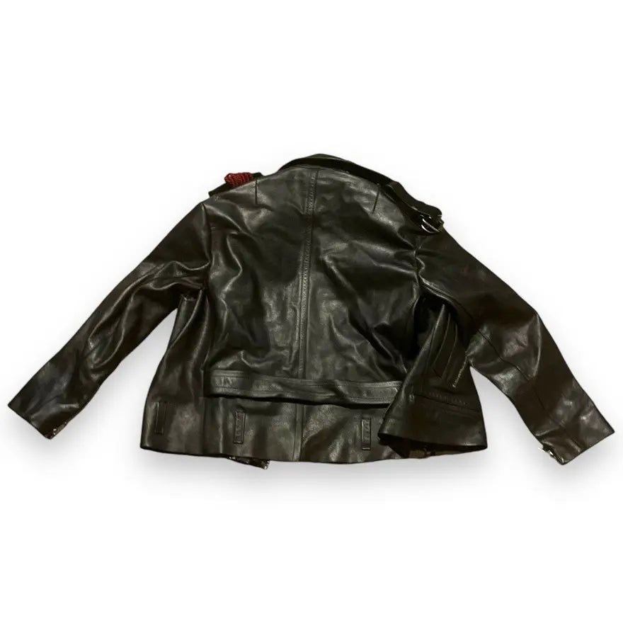Vetements Perfecto Leather Jacket Exactitudes - AW17 (Large)
