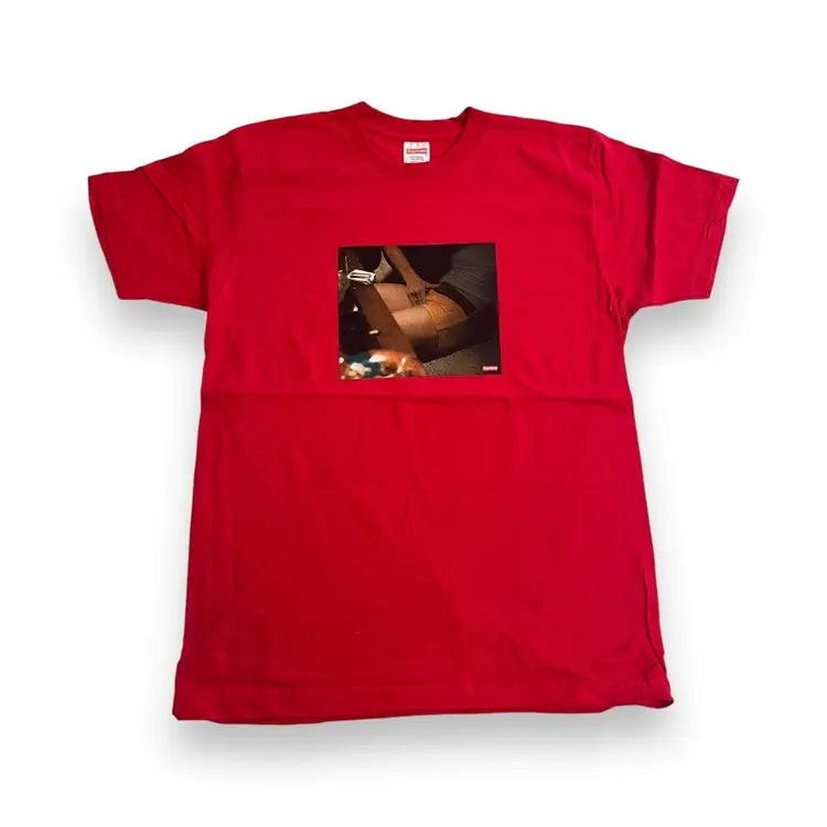 Supreme x Larry Clark KIDS Lap Hand T Shirt - Red