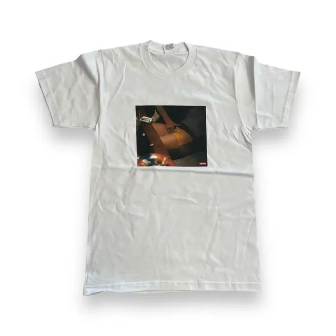 Supreme x Larry Clark KIDS Lap Hand T Shirt - White