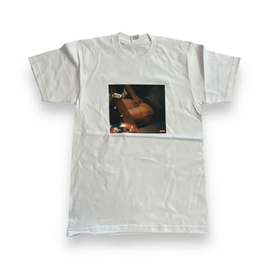 Supreme x Larry Clark KIDS Lap Hand T Shirt - White