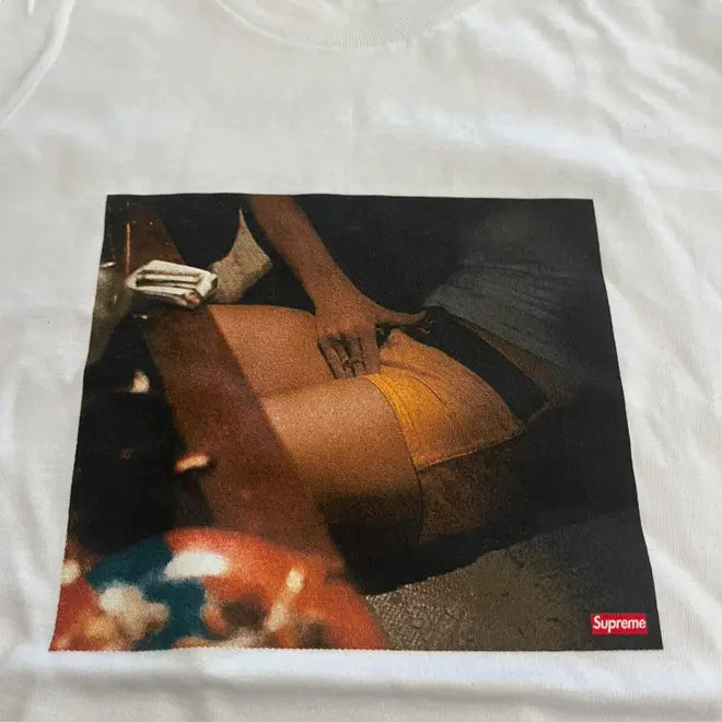 Supreme x Larry Clark KIDS Lap Hand T Shirt - White