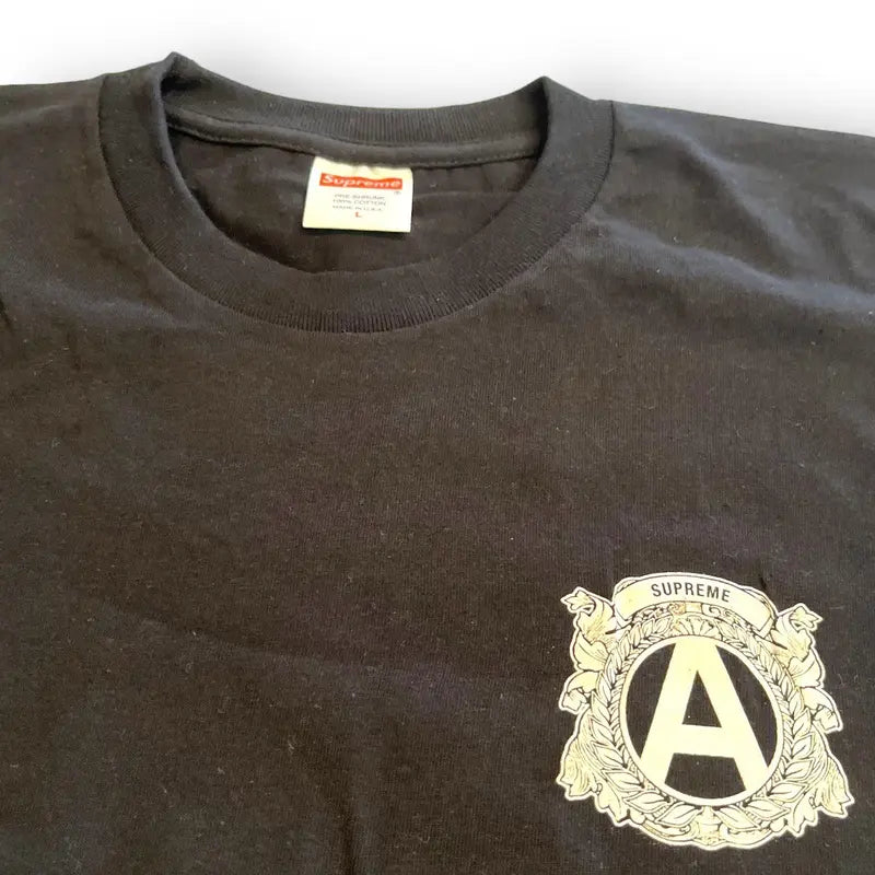 SAMPLE Supreme We Don't Want Your Law T Shirt - Black (Large)