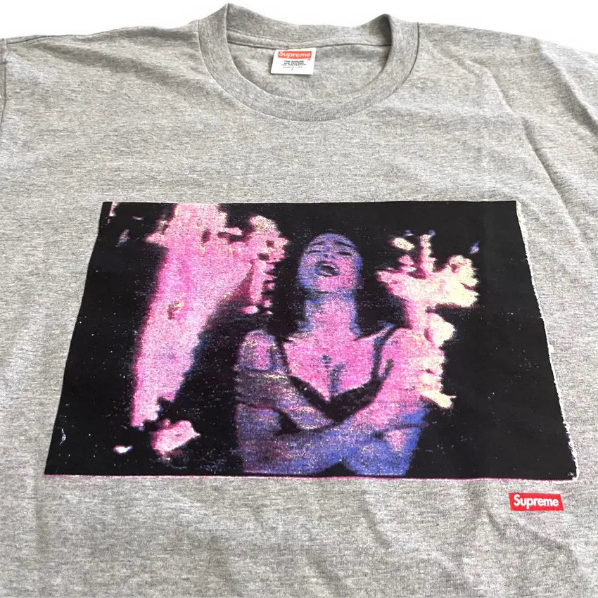 SAMPLE Supreme Madonna Burning Crosses T-Shirt - Grey (Large)