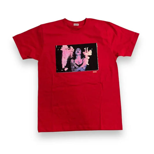 SAMPLE Supreme Madonna Burning Crosses T-Shirt - Red (Large)