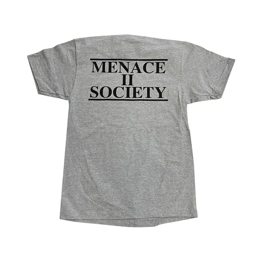 Supreme Menace 2 Society T-Shirt - Heather Grey