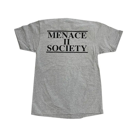 Supreme Menace 2 Society T-Shirt - Heather Grey