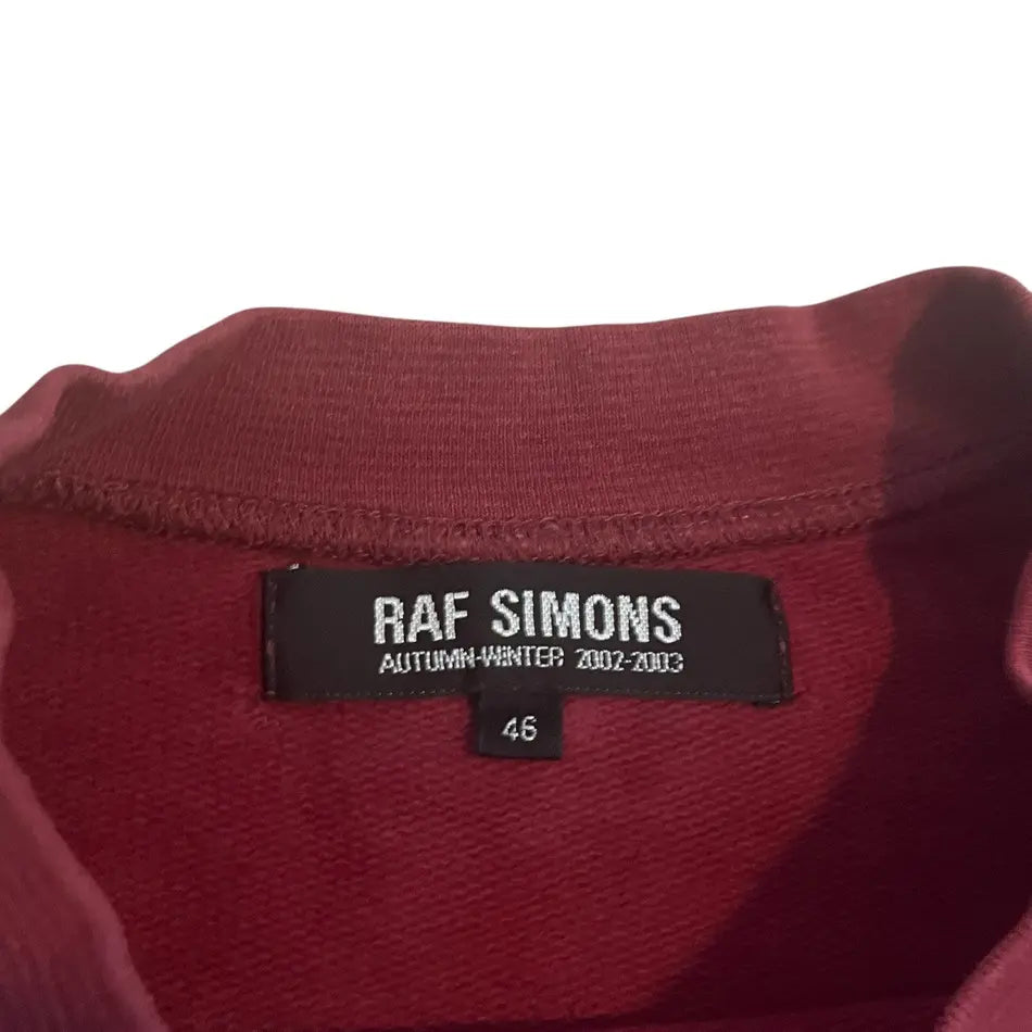 Raf Simons Nebraska Crewneck Sweatshirt - AW02 (size 46)
