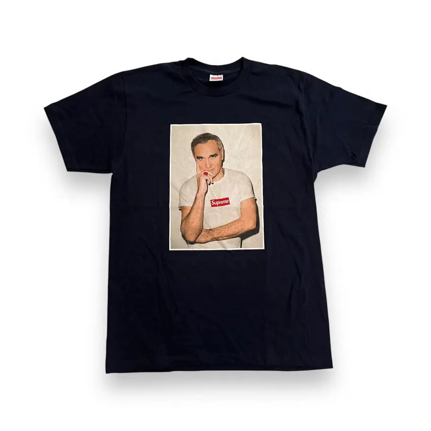 Supreme x Morrissey Portrait T-Shirt - Navy