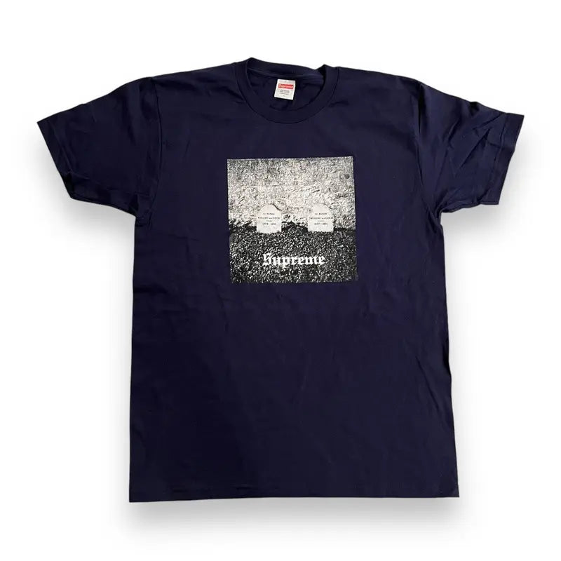 SAMPLE Supreme Van Gogh Graves T-Shirt - Navy (Large)