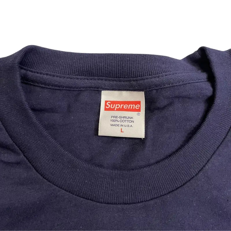 SAMPLE Supreme Van Gogh Graves T-Shirt - Navy (Large)
