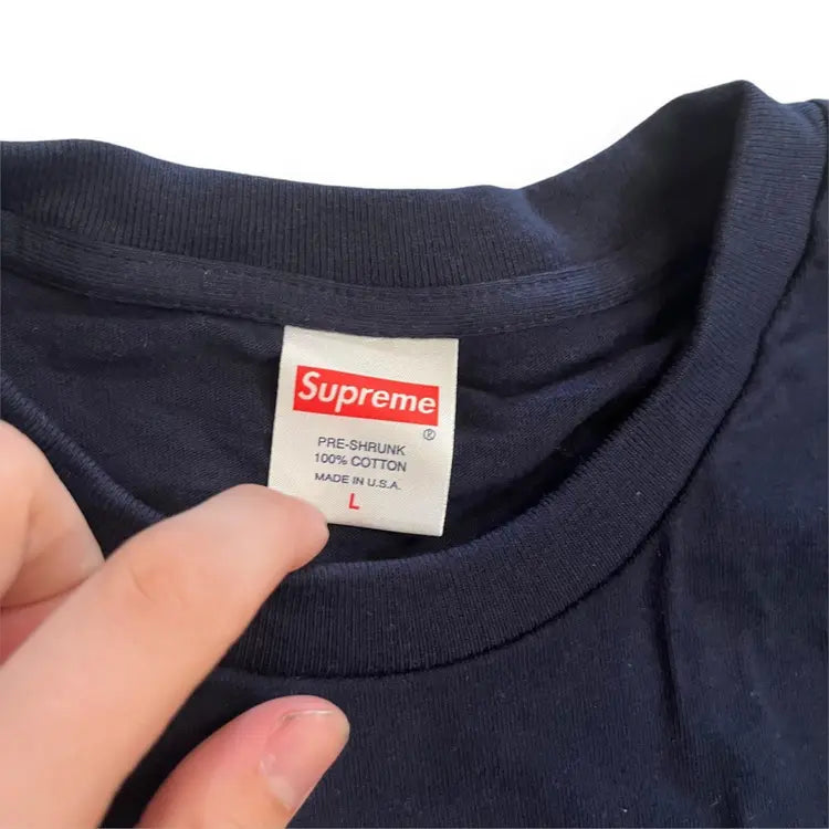 Supreme 20th Anniversary Taxi Driver T-Shirt - Navy (Large)