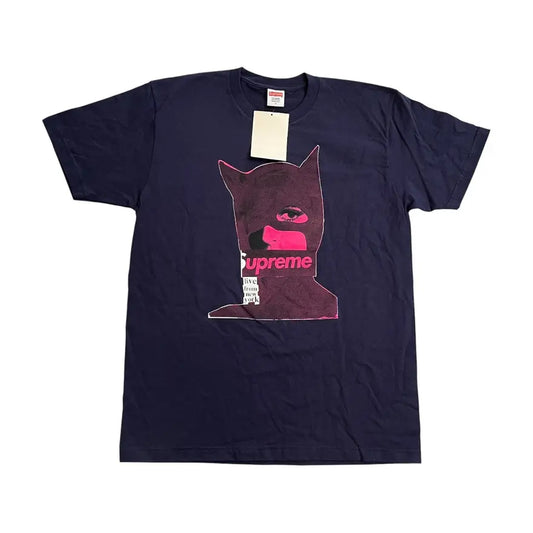 Supreme Catwoman T-Shirt - Navy (Large)