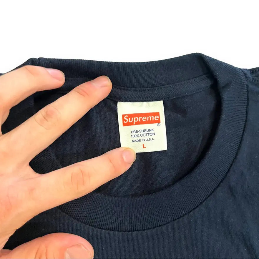 SAMPLE Supreme Horseman T-Shirt - Navy (Large)