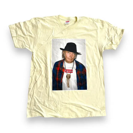 Supreme x Neil Young T Shirt - Pale Yellow
