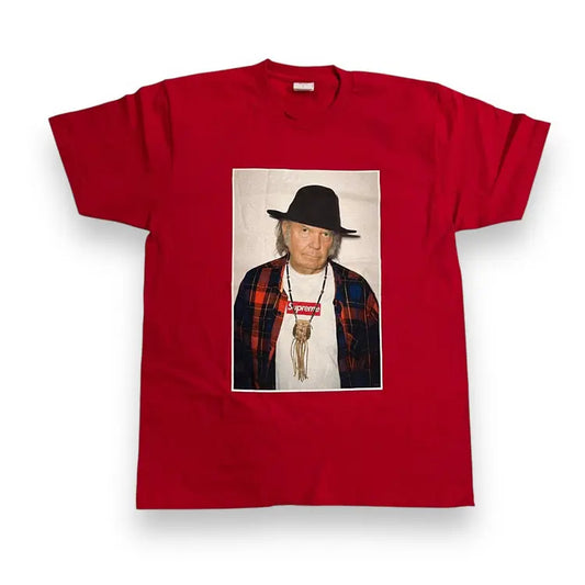 Supreme x Neil Young T Shirt - Red