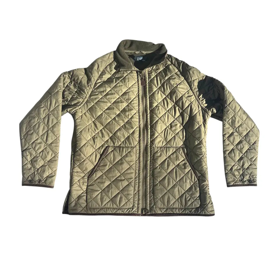 VINTAGE Polo Ralph Lauren Quilted Full Zip Bomber Jacket (XL)