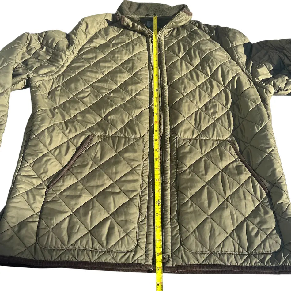 VINTAGE Polo Ralph Lauren Quilted Full Zip Bomber Jacket (XL)