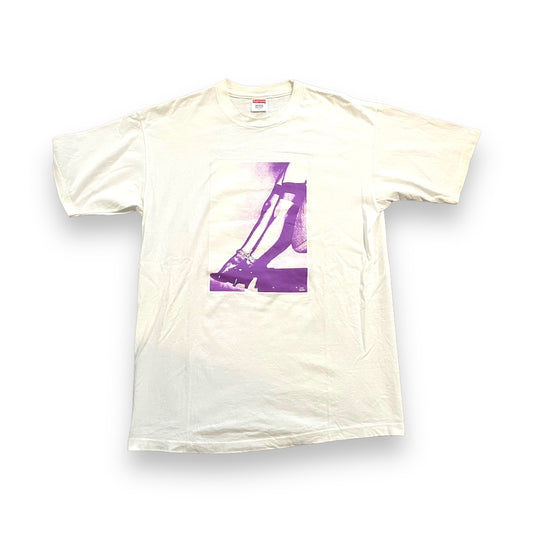 SAMPLE Supreme x APC Bondage T-Shirt - White / Purple (Large)