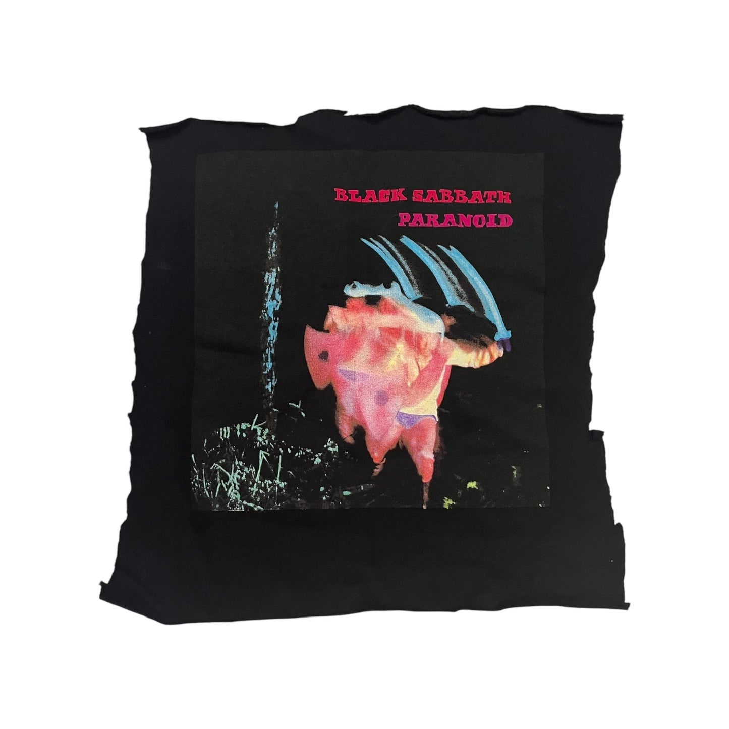 Supreme x Black Sabbath "Test Print" Fabric Swatch