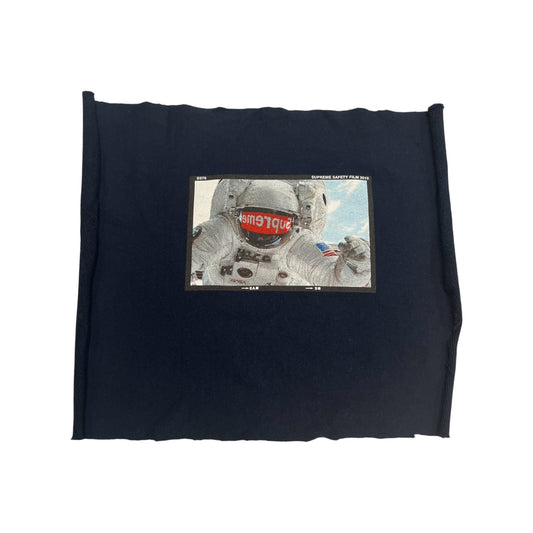 Supreme "Astronaut" Test Print Fabric Swatch - Navy