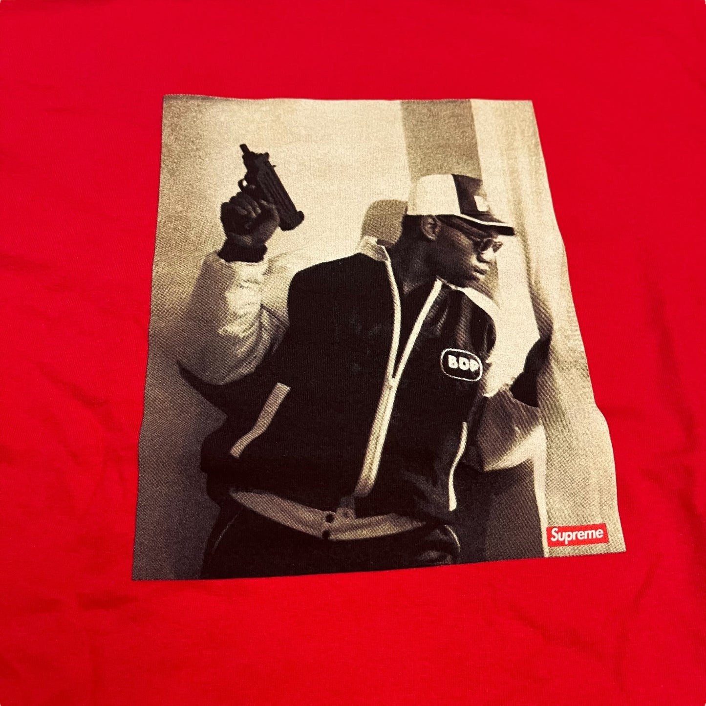 SAMPLE Supreme x KRS One Knowledge Reigns Supreme T Shirt - Red (Large)