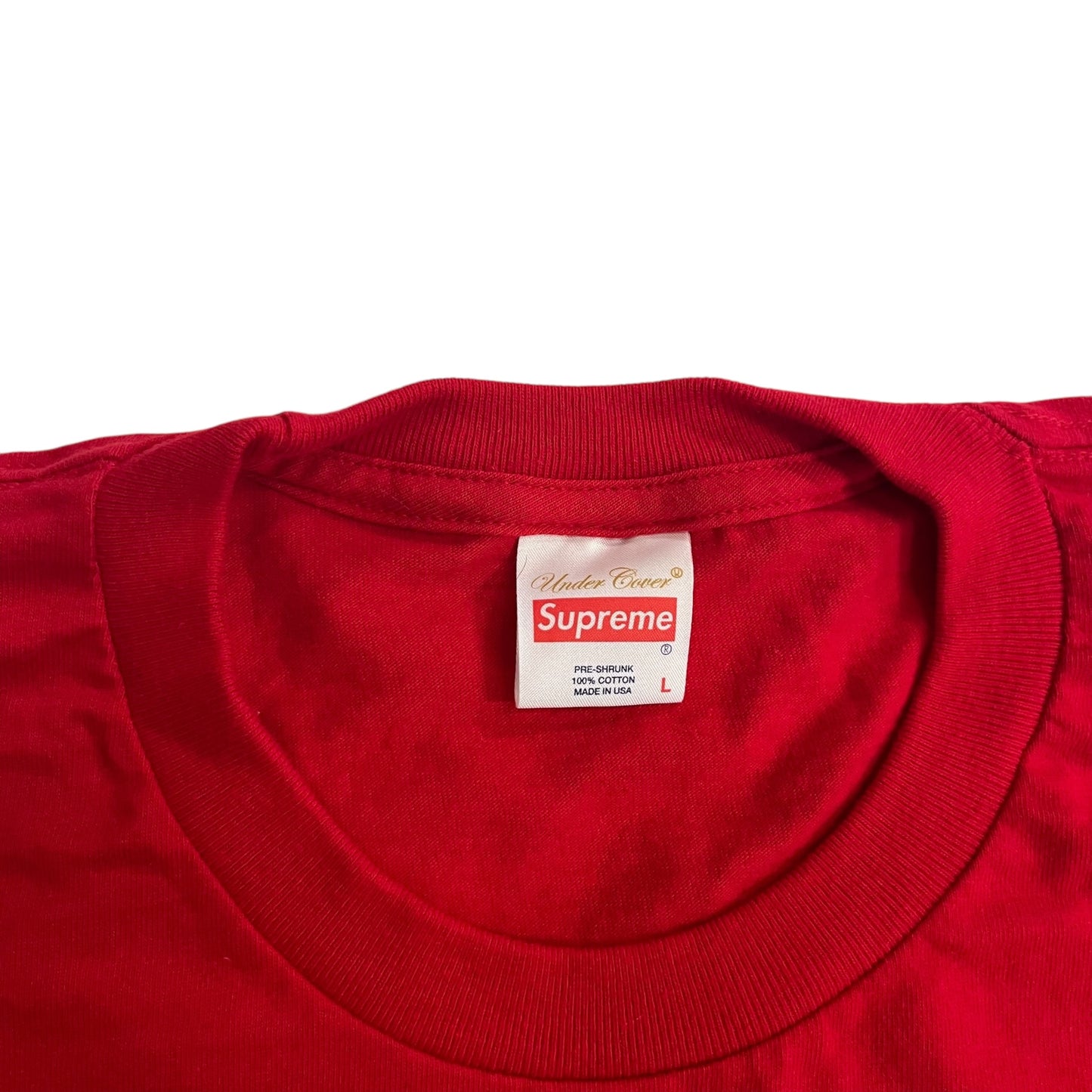 Supreme x Undercover Witch Box Logo T-Shirt - Red (Large)