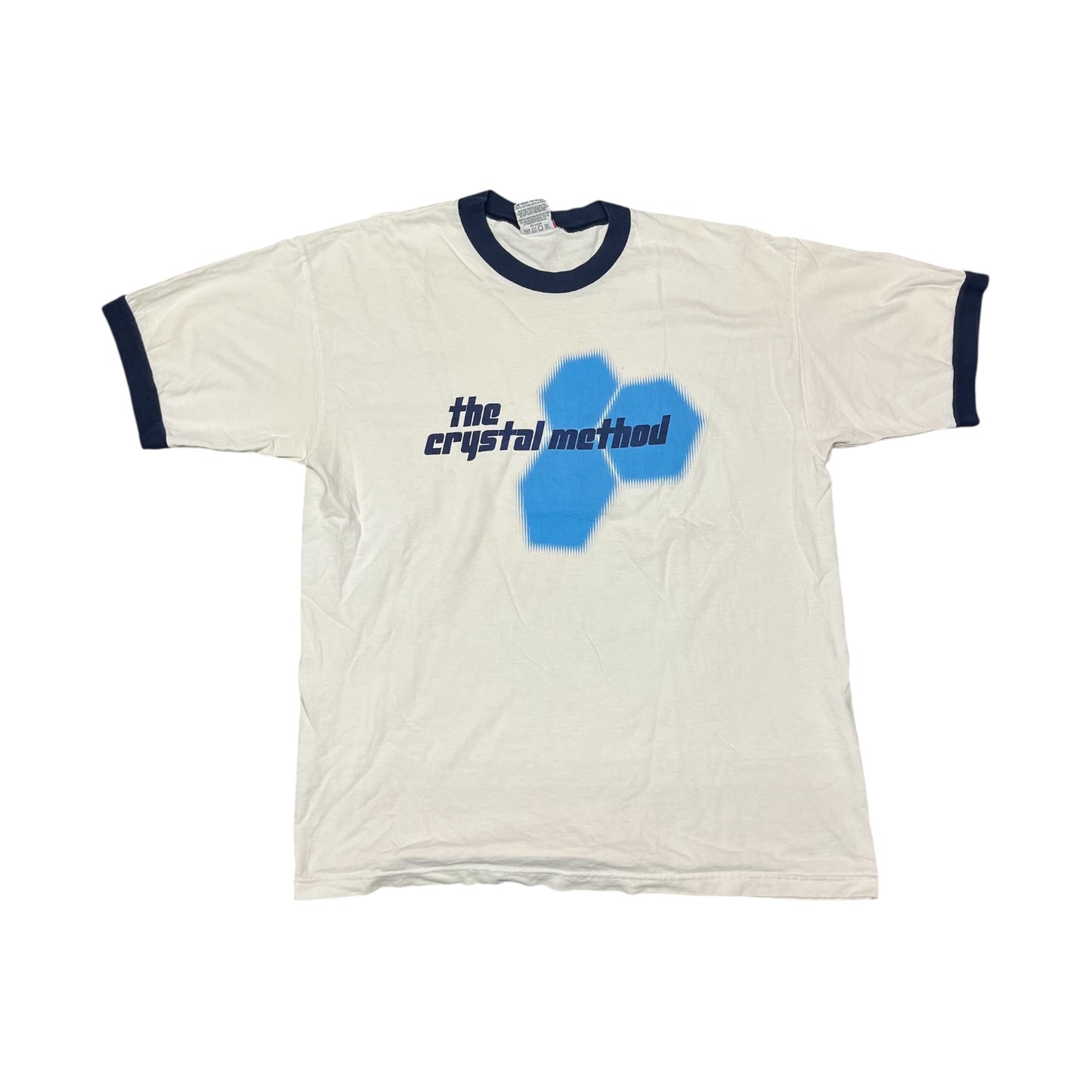 VINTAGE The Crystal Method Ringer T Shirt (XL)
