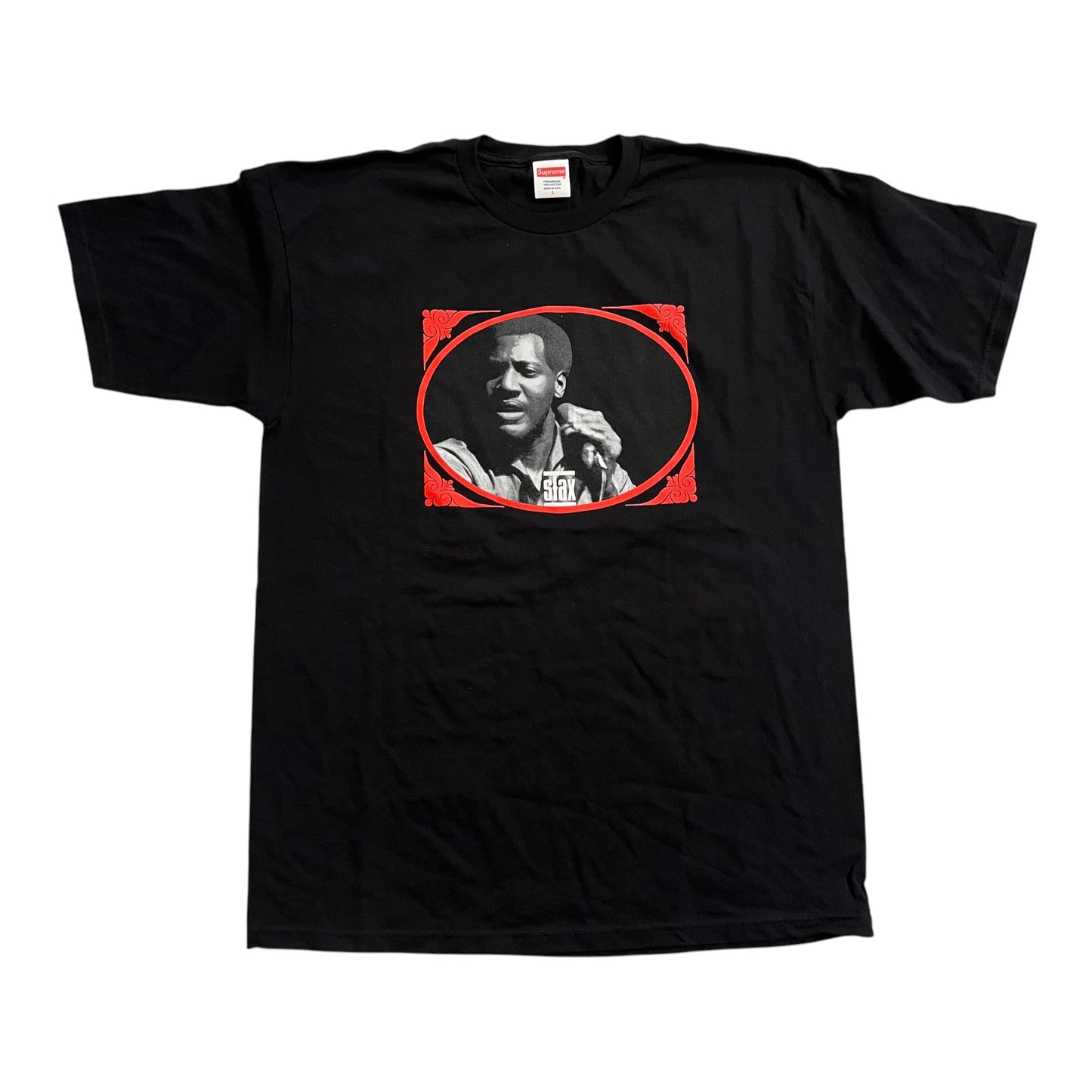 Supreme x Stax Records Otis Redding T-Shirt - Black (Large)
