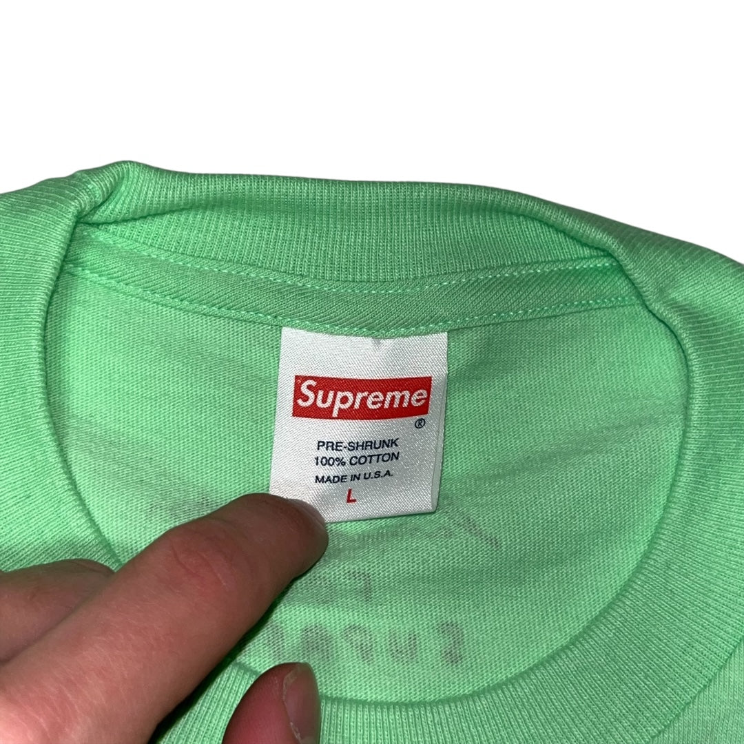 Supreme x Daniel Johnston I Love You Anyway T Shirt - Green (Large)