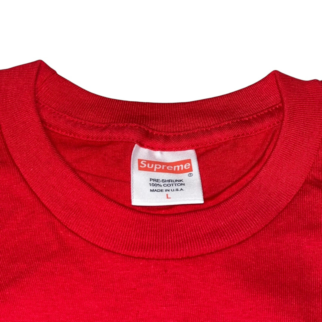 Supreme Lude Have A Nice Day T Shirt - Red (Large)