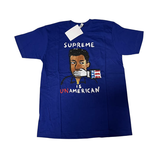 SAMPLE Supreme Unamerican T-Shirt - Blue (Large) #2