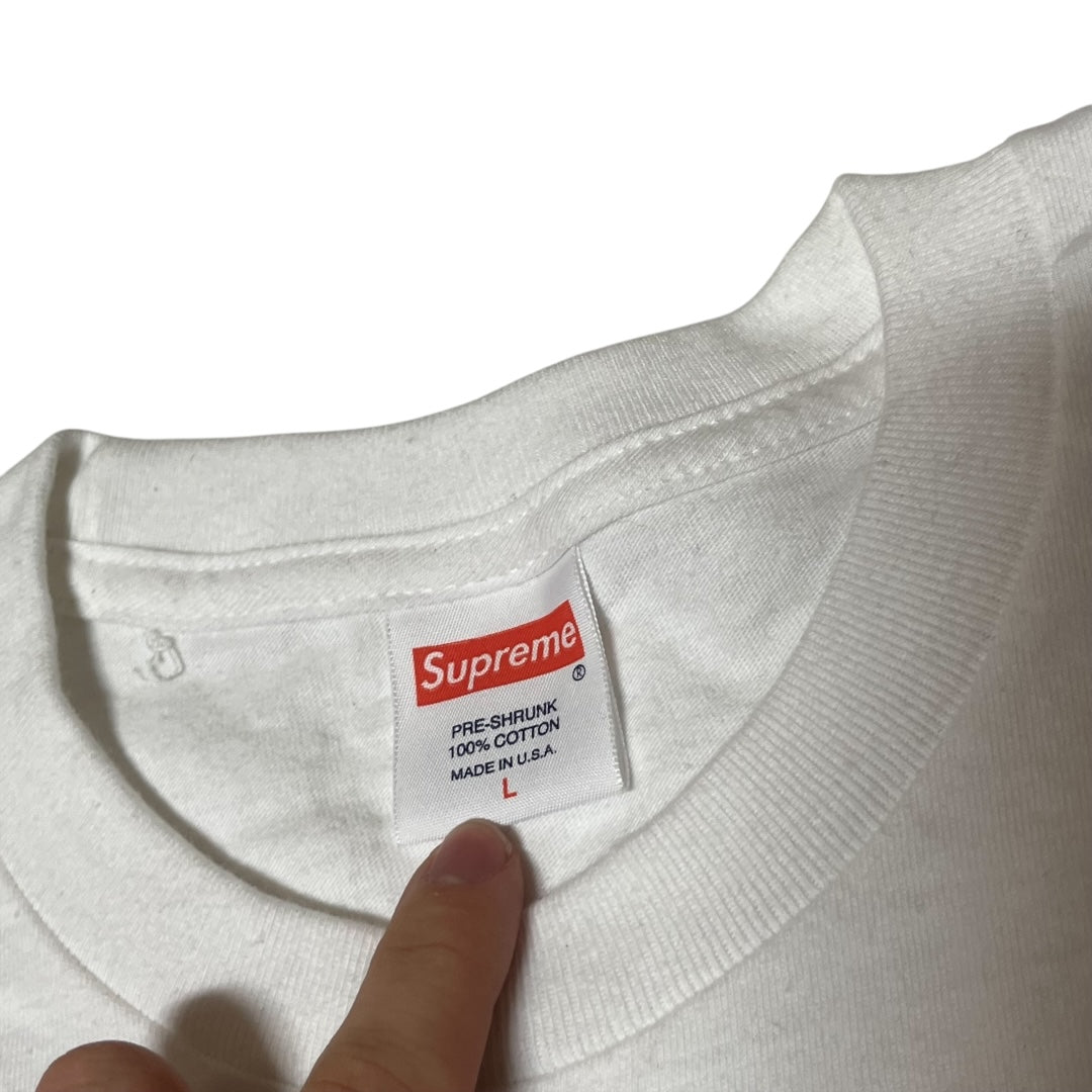 SAMPLE Supreme Madonna Burning Crosses T-Shirt - White (Large)