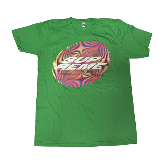 SAMPLE Supreme Kinetic Logo T-Shirt - Green (Large)