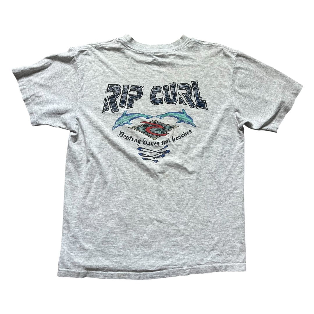 VINTAGE Rip Curl Surfing T-Shirt (Large)