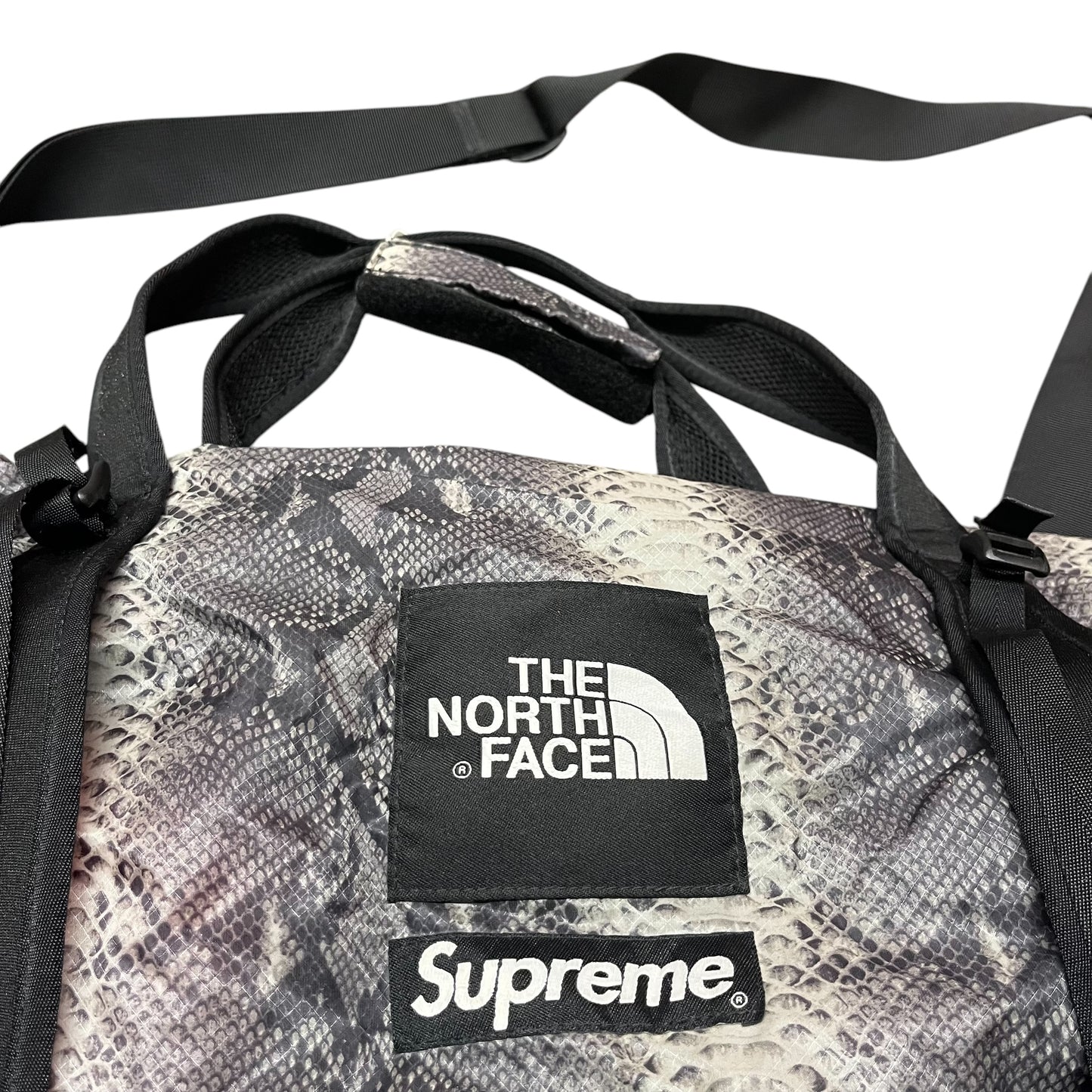 Supreme x The North Face Snakeskin Flyweight Duffle Bag