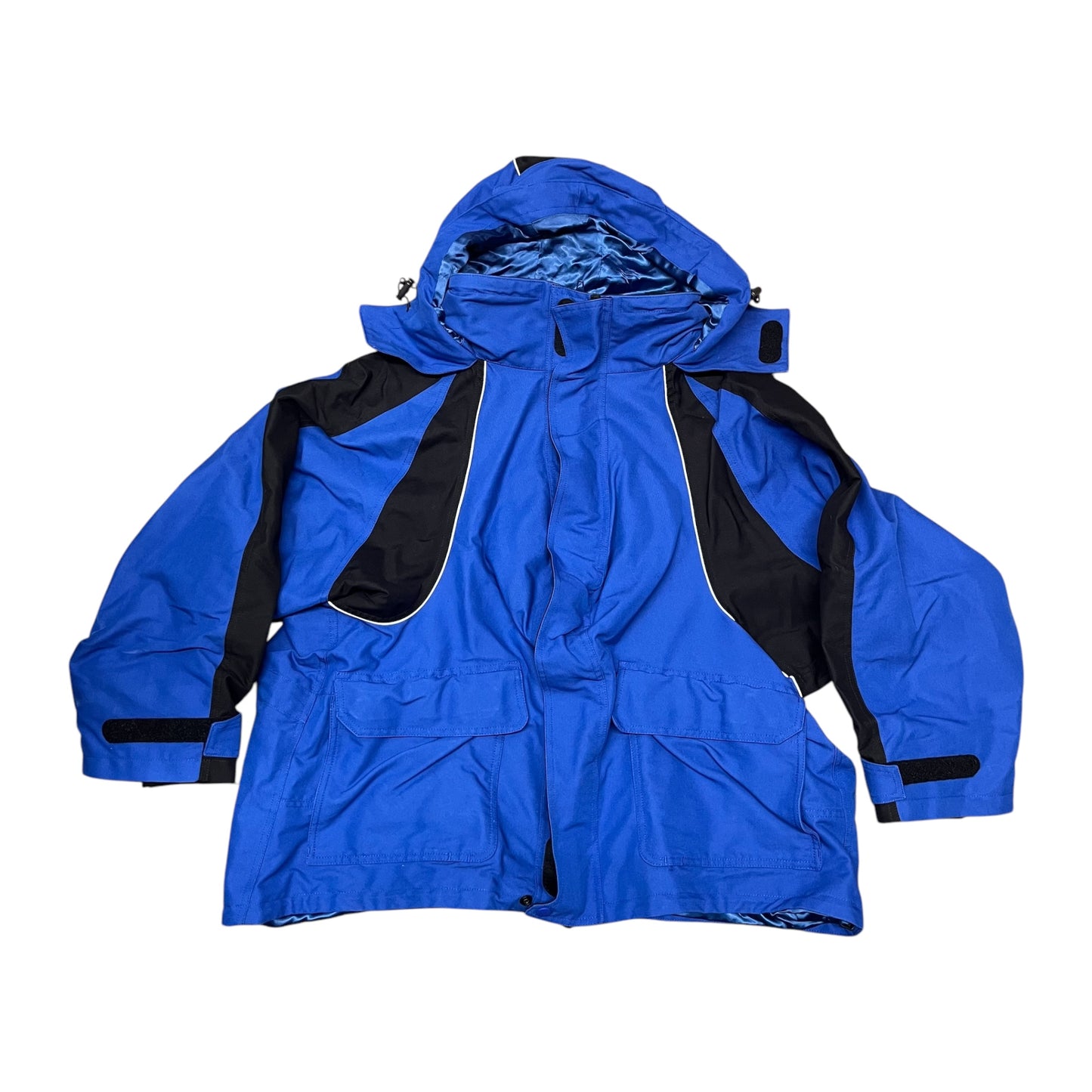 Balenciaga Swing Parka AW17 - Blue (40)