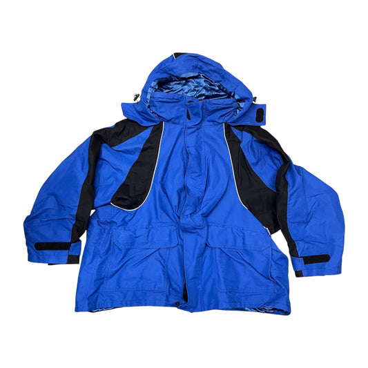 Balenciaga Swing Parka AW17 - Blue (40)