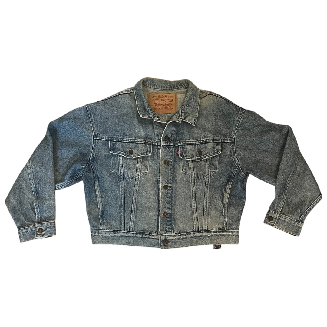The Life of Pablo Pop-Up Denim Jacket - Large