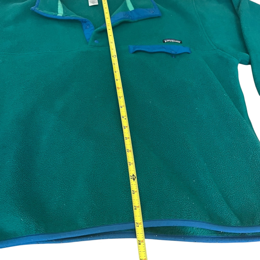 Patagonia Synchilla Snap T Fleece - Green (Large)
